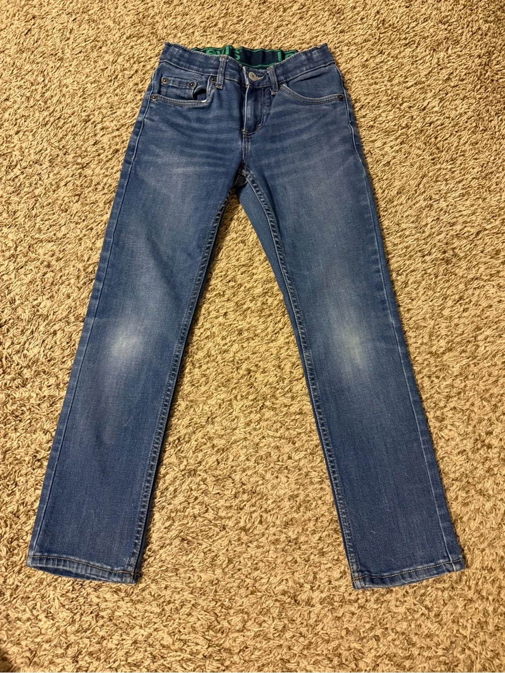 Levi's Kids Medium Blue Straight Jeans